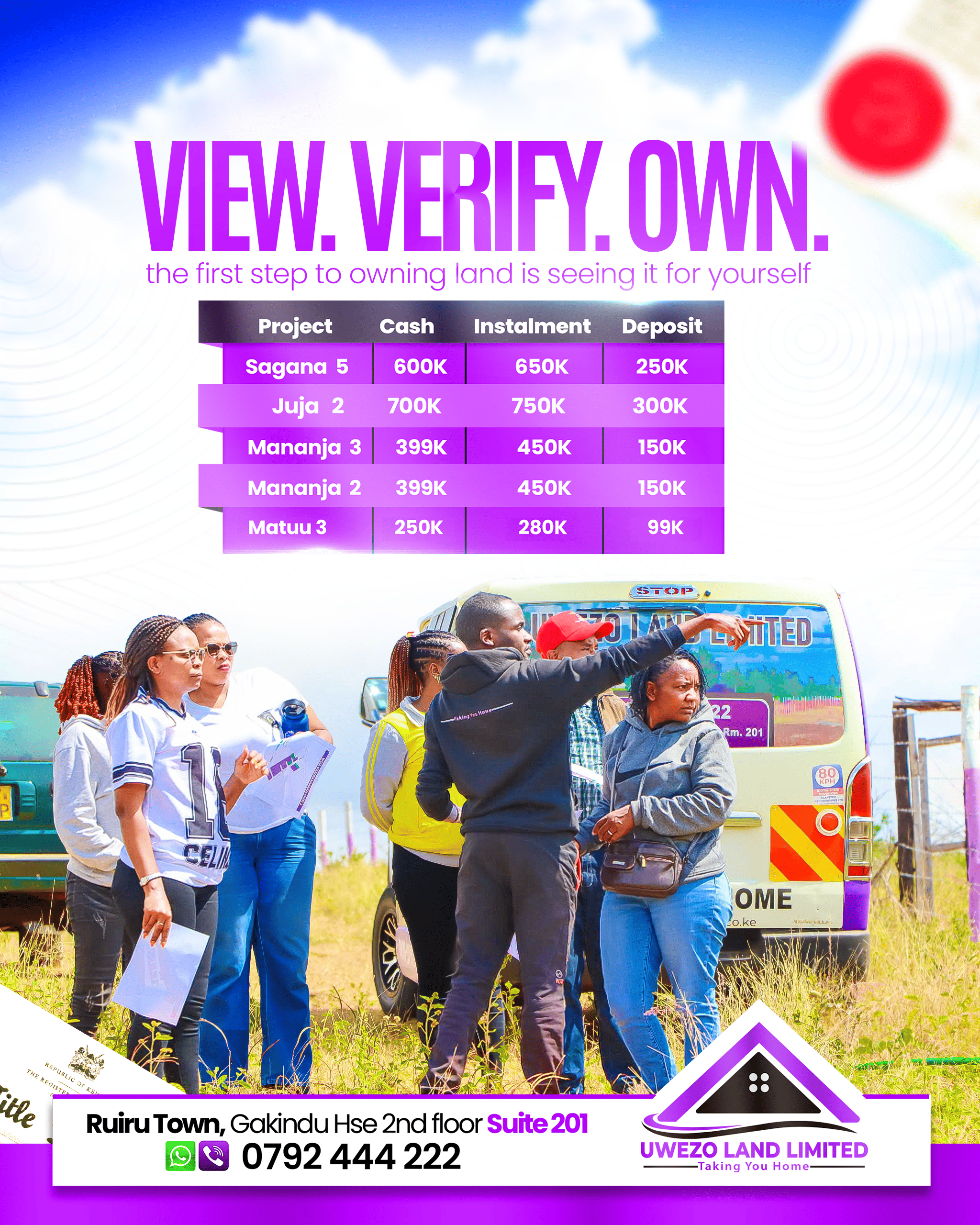 VIEW.-VERIFY.-OWN