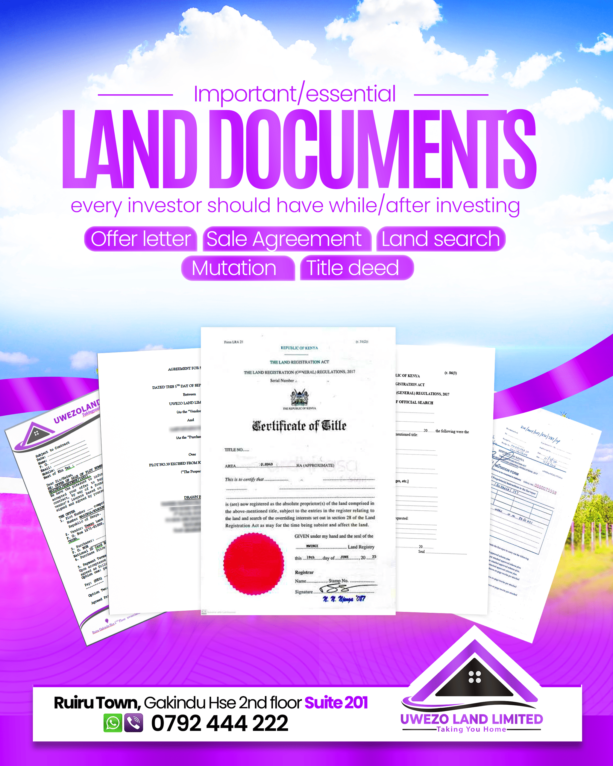 important-land-documents